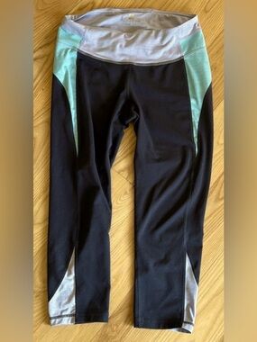 Free2b Free Country Leggings S Colorblock Athletic Yoga Workout Pants